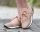 Csillámos rózsaszín tornacipő (36-41)