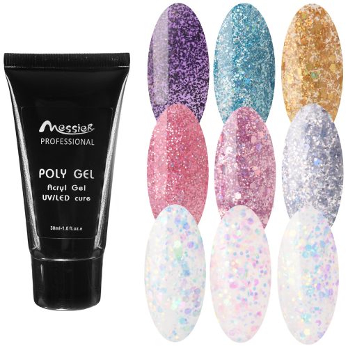 Messier Acryl Gel Glitter Pack