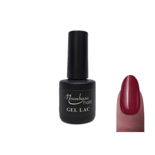 MoonbasaNails Géllakk 6ml #224 élénk bordó