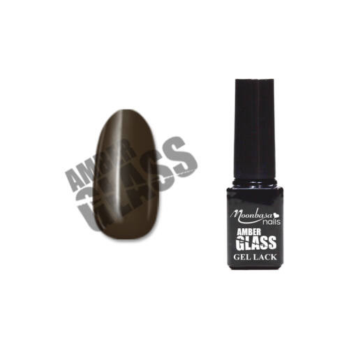 MoonbasaNails Amber glass géllakk 5ml #464