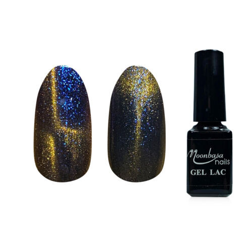 MoonbasaNails Magic Tiger eye Géllakk 5ml #833