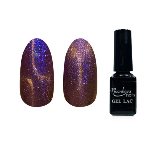 MoonbasaNails Magic Tiger eye Géllakk 5ml #839