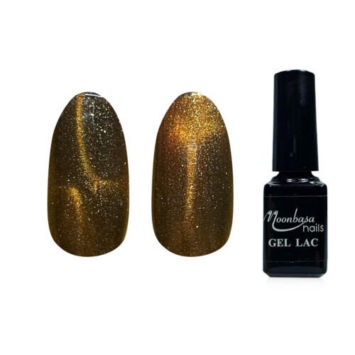 MoonbasaNails Magic Tiger eye Géllakk 5ml #840