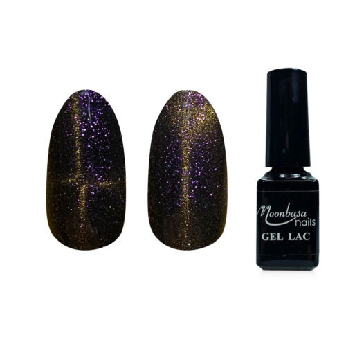 MoonbasaNails Magic Tiger eye Géllakk 5ml #842