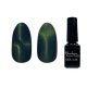 MoonbasaNails Tiger eye Thermo Géllakk 5ml #875 Fekete- éjkék