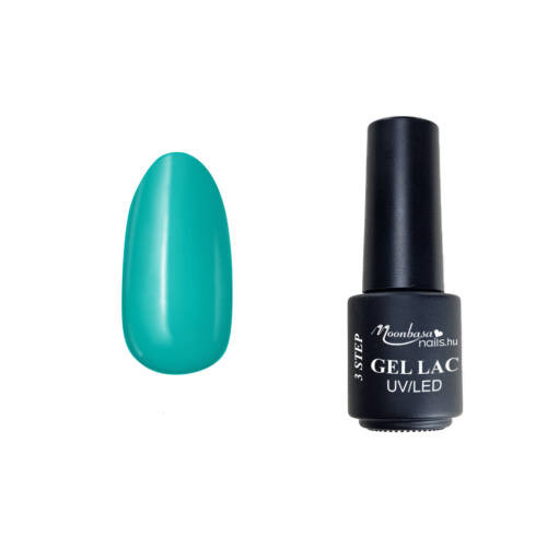 MoonbasaNails 3step géllakk 4ml #214 Aqua