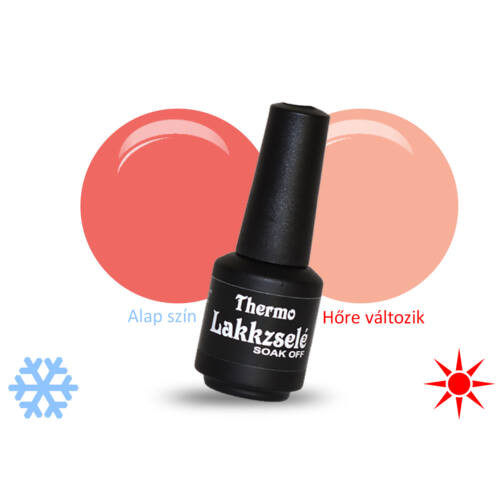 MoonbasaNails Thermo Géllakk 5ml #413 rózsaszín-púder