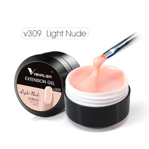 Venalisa Builder gel 15 ml V309/Light nude (hosszabbító zselé)