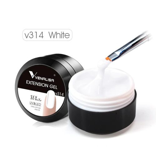 Venalisa Builder gel 15 ml V314/White (hossaszabbító zselé)
