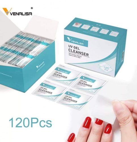 Venalisa UV Gel Cleanser kendő 120pcs