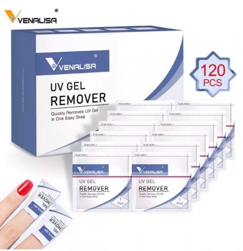 Venalisa UV Gel Remover kendő 120pcs