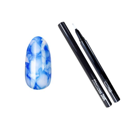 MoonbasaNails Blossom ink - Nail brush pen 1ml #14 Kék