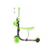 Chipolino Kiddy Evo roller tolókarral - Green Graffiti