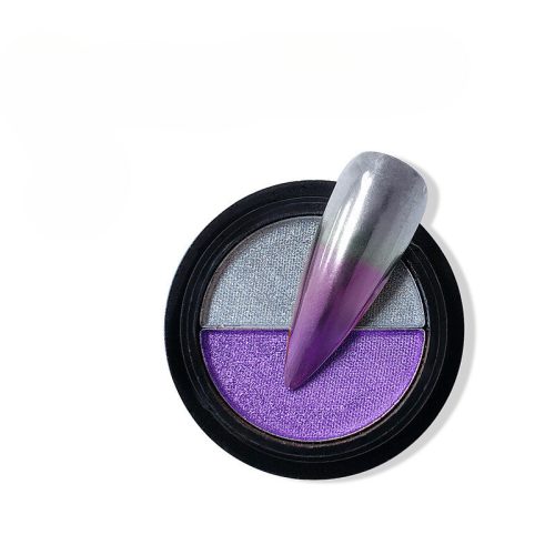 2 színű mirror chrome pigment - 02