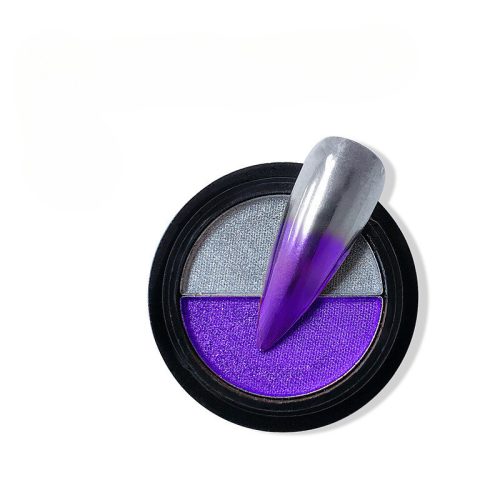 2 színű mirror chrome pigment - 09