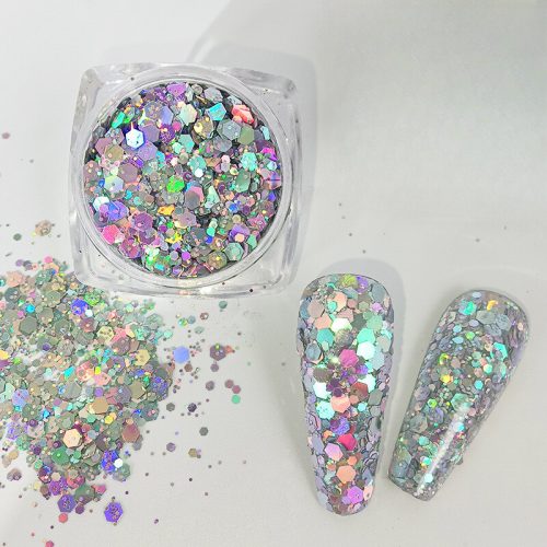 Holographic chunky glitter 10