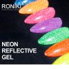 Roniki Neon reflektív széria - 01 piros reflektív gél lakk