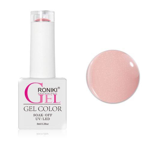 Roniki Pearl peach széria - 01 gél lakk