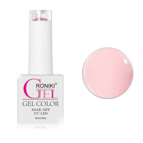 Roniki Pearl peach széria - 03 gél lakk