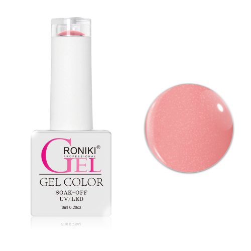 Roniki Pearl peach széria - 06 gél lakk