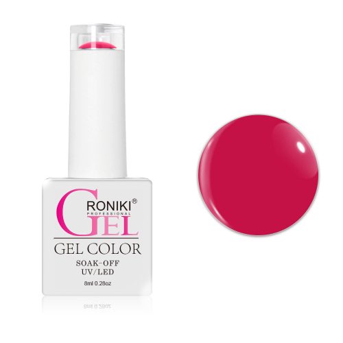 Roniki Rose red széria - 04 gél lakk