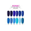 Roniki Vivid blue széria - 01 gél lakk