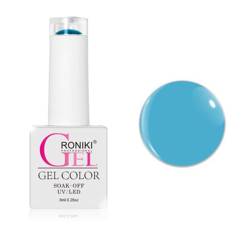 Roniki Vivid blue széria - 10 gél lakk